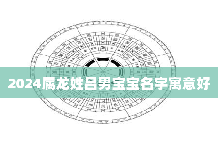 2024属龙姓吕男宝宝名字寓意好