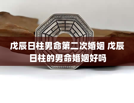 戊辰日柱男命第二次婚姻 戊辰日柱的男命婚姻好吗