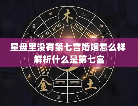 星盘里没有第七宫婚姻怎么样 解析什么是第七宫