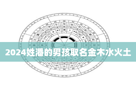 2024姓潘的男孩取名金木水火土