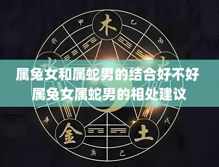 属兔女和属蛇男的结合好不好 属兔女属蛇男的相处建议