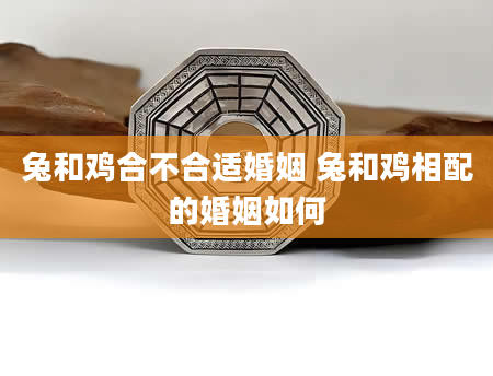 兔和鸡合不合适婚姻 兔和鸡相配的婚姻如何