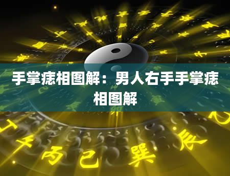 手掌痣相图解：男人右手手掌痣相图解