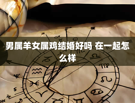 男属羊女属鸡结婚好吗 在一起怎么样