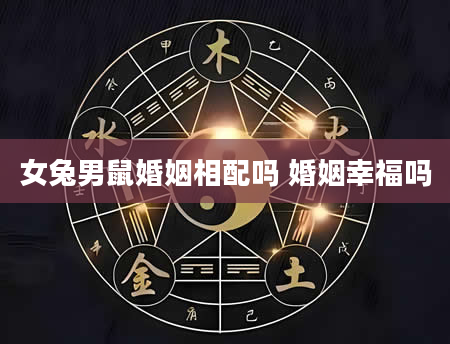 女兔男鼠婚姻相配吗 婚姻幸福吗