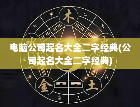 电脑公司起名大全二字经典(公司起名大全二字经典)