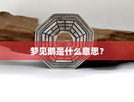 梦见鹅是什么意思？