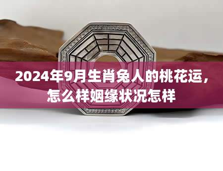 2024年9月生肖兔人的桃花运，怎么样姻缘状况怎样