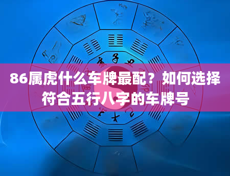 86属虎什么车牌最配？如何选择符合五行八字的车牌号