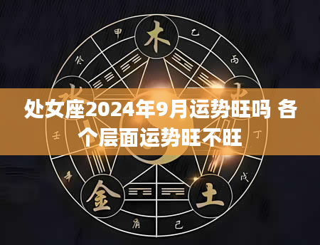 处女座2024年9月运势旺吗 各个层面运势旺不旺