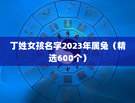 丁姓女孩名字2023年属兔（精选600个）