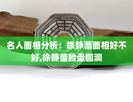 名人面相分析：徐静蕾面相好不好,徐静蕾脸盘圆润