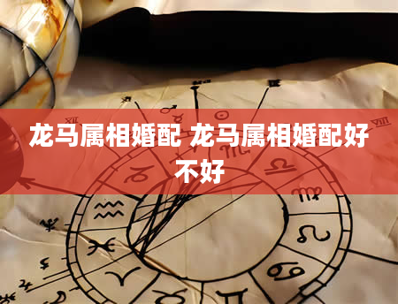 龙马属相婚配 龙马属相婚配好不好