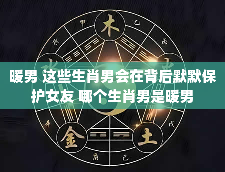 暖男 这些生肖男会在背后默默保护女友 哪个生肖男是暖男