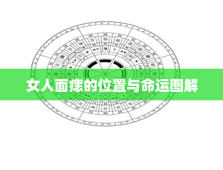 女人面痣的位置与命运图解