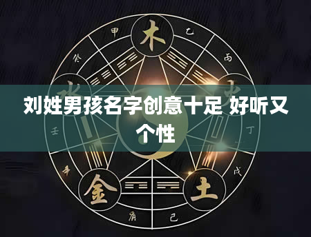 刘姓男孩名字创意十足 好听又个性