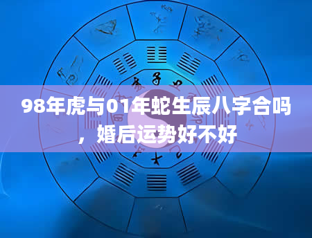 98年虎与01年蛇生辰八字合吗，婚后运势好不好