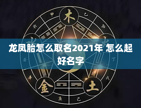 龙凤胎怎么取名2021年 怎么起好名字