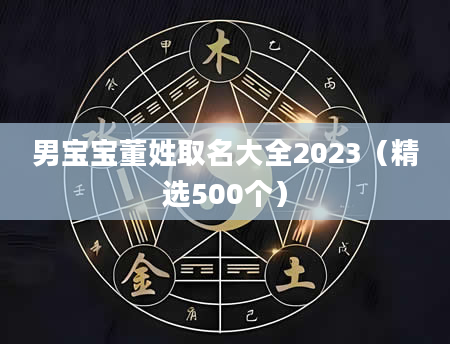 男宝宝董姓取名大全2023（精选500个）