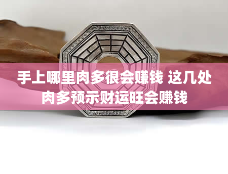 手上哪里肉多很会赚钱 这几处肉多预示财运旺会赚钱