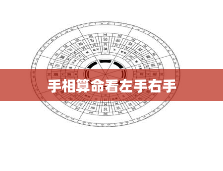 手相算命看左手右手