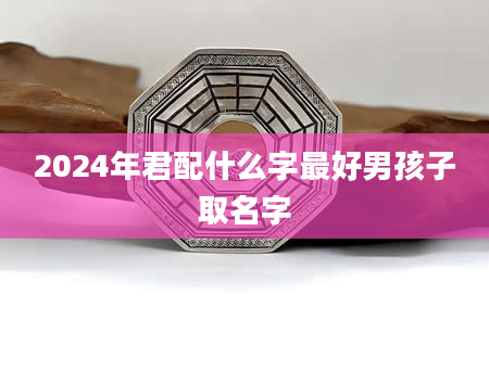 2024年君配什么字最好男孩子取名字