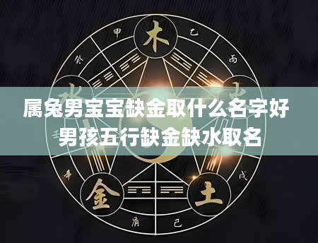 属兔男宝宝缺金取什么名字好 男孩五行缺金缺水取名