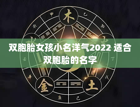 双胞胎女孩小名洋气2022 适合双胞胎的名字