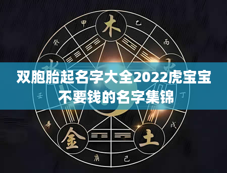 双胞胎起名字大全2022虎宝宝 不要钱的名字集锦