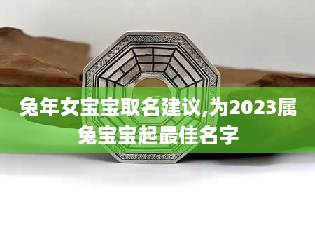 兔年女宝宝取名建议,为2023属兔宝宝起最佳名字