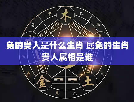 兔的贵人是什么生肖 属兔的生肖贵人属相是谁