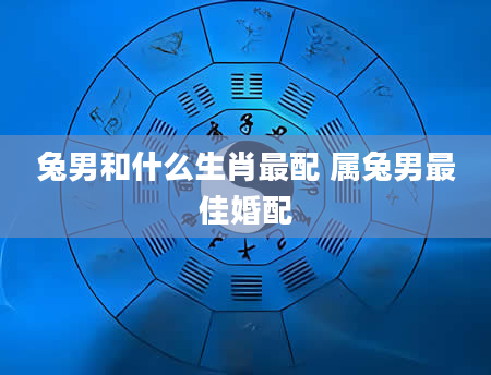 兔男和什么生肖最配 属兔男最佳婚配