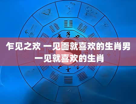 乍见之欢 一见面就喜欢的生肖男 一见就喜欢的生肖