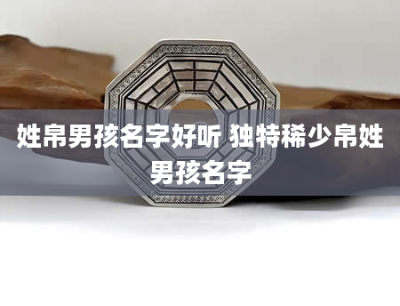 姓帛男孩名字好听 独特稀少帛姓男孩名字