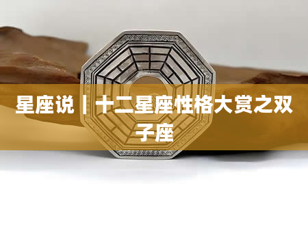 星座说｜十二星座性格大赏之双子座