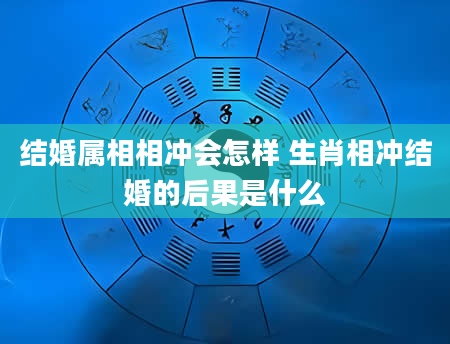 结婚属相相冲会怎样 生肖相冲结婚的后果是什么