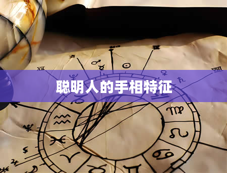 聪明人的手相特征