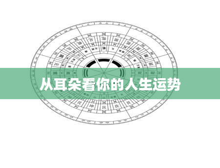 从耳朵看你的人生运势
