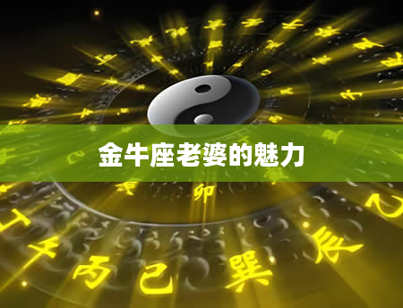 金牛座老婆的魅力