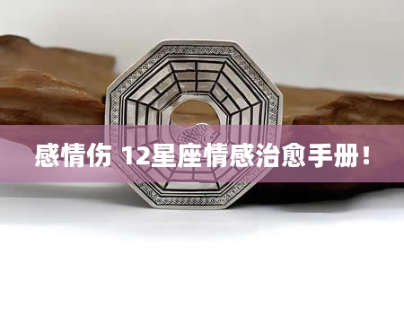 感情伤 12星座情感治愈手册！
