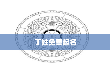 丁姓免费起名