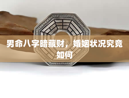 男命八字暗藏财，婚姻状况究竟如何