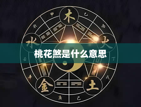 桃花煞是什么意思
