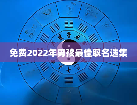 免费2022年男孩最佳取名选集