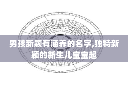 男孩新颖有涵养的名字,独特新颖的新生儿宝宝起