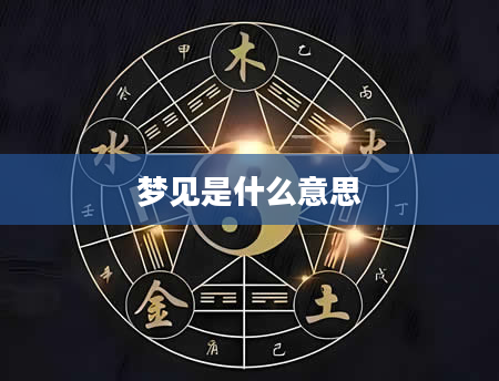 梦见是什么意思