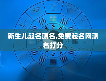 新生儿起名测名,免费起名网测名打分