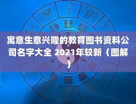 寓意生意兴隆的教育图书资料公司名字大全 2021年较新（图解）