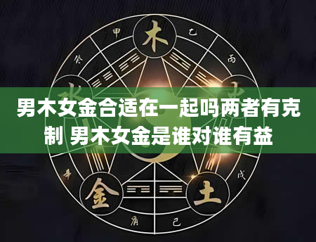 男木女金合适在一起吗两者有克制 男木女金是谁对谁有益