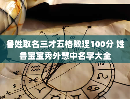 鲁姓取名三才五格数理100分 姓鲁宝宝秀外慧中名字大全